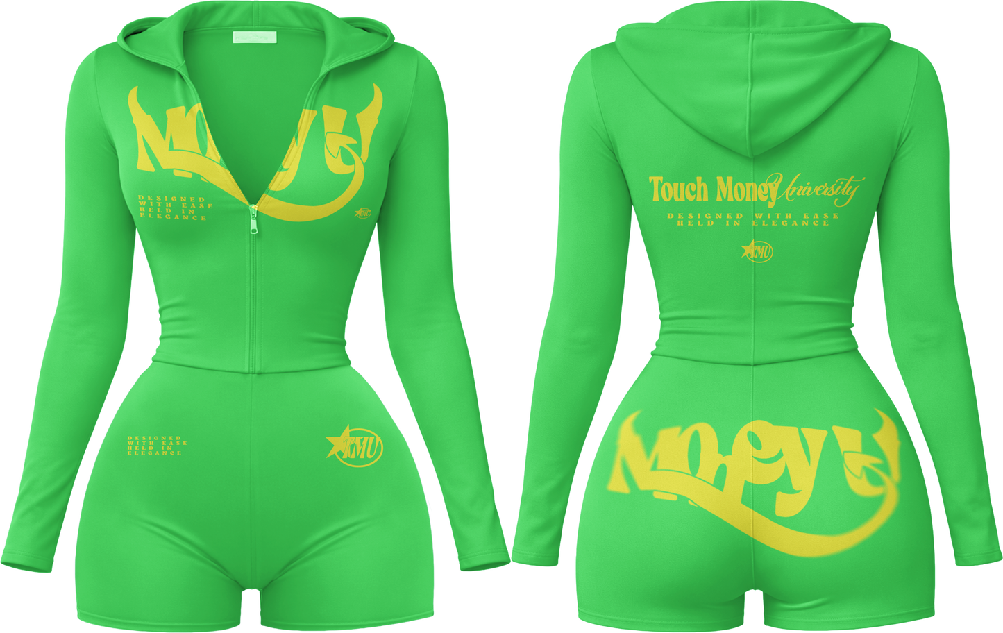 Money Green Pretty and Paid Set