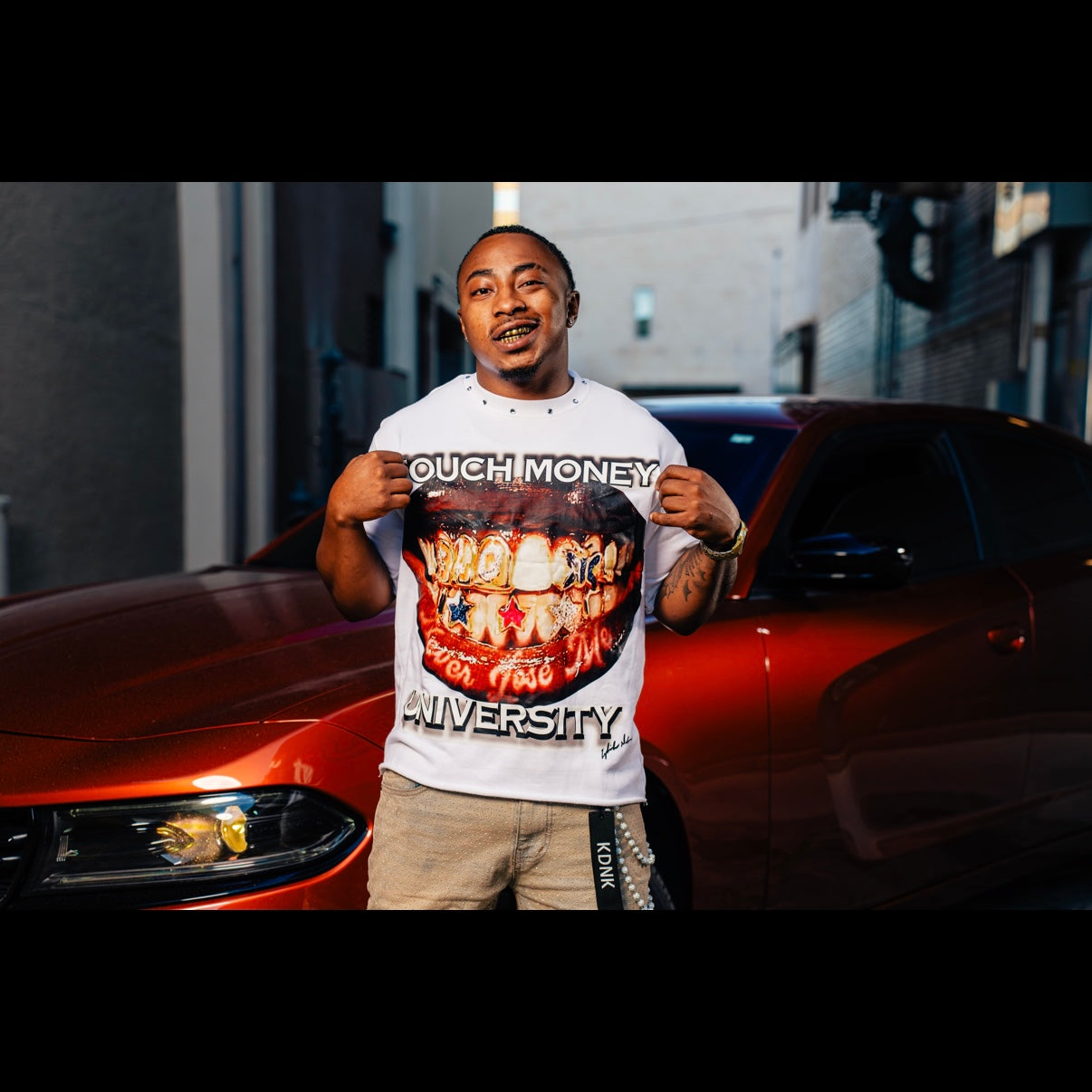 Men's Cropped TMU Tee