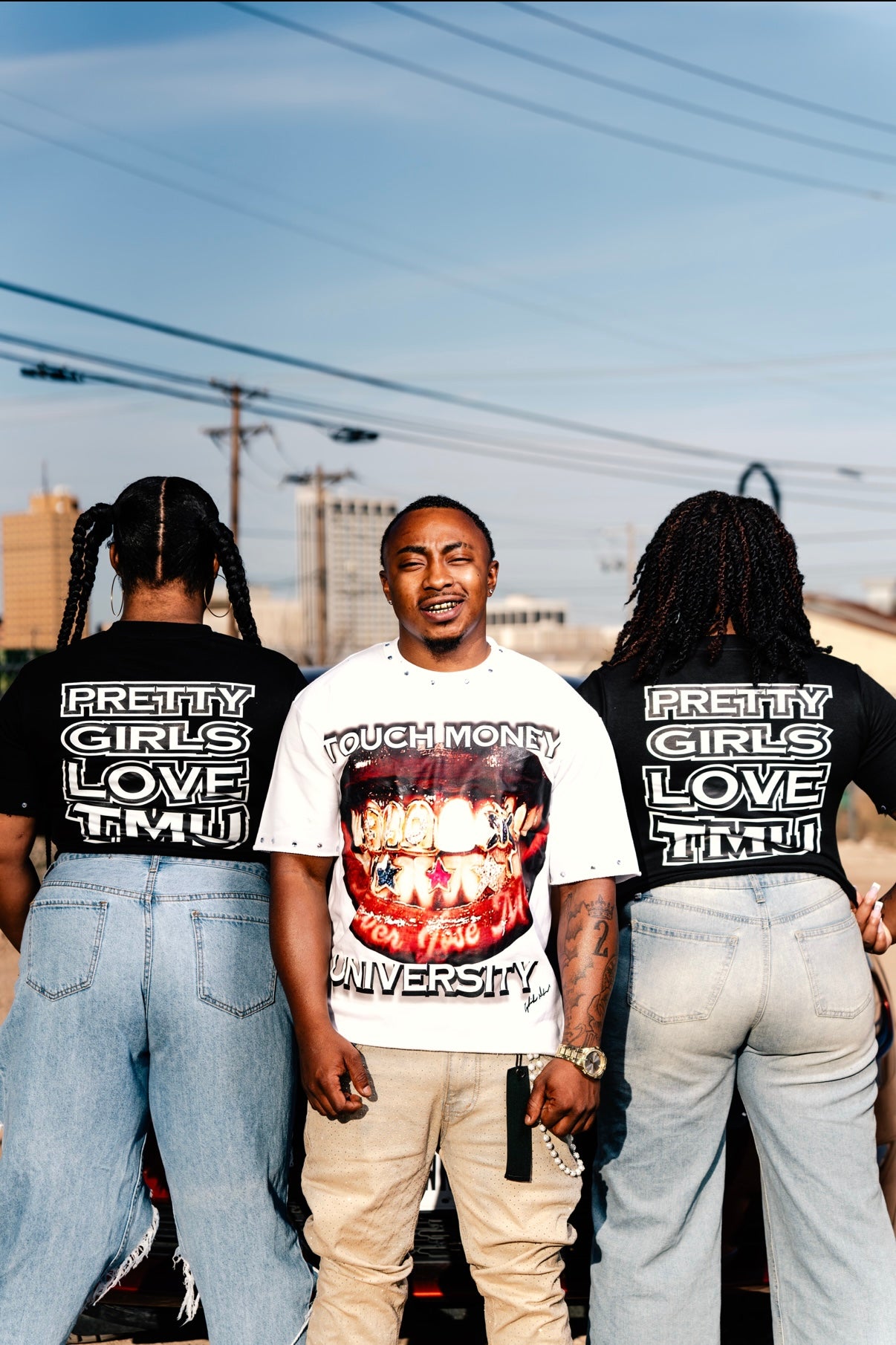 Men's Cropped TMU Tee