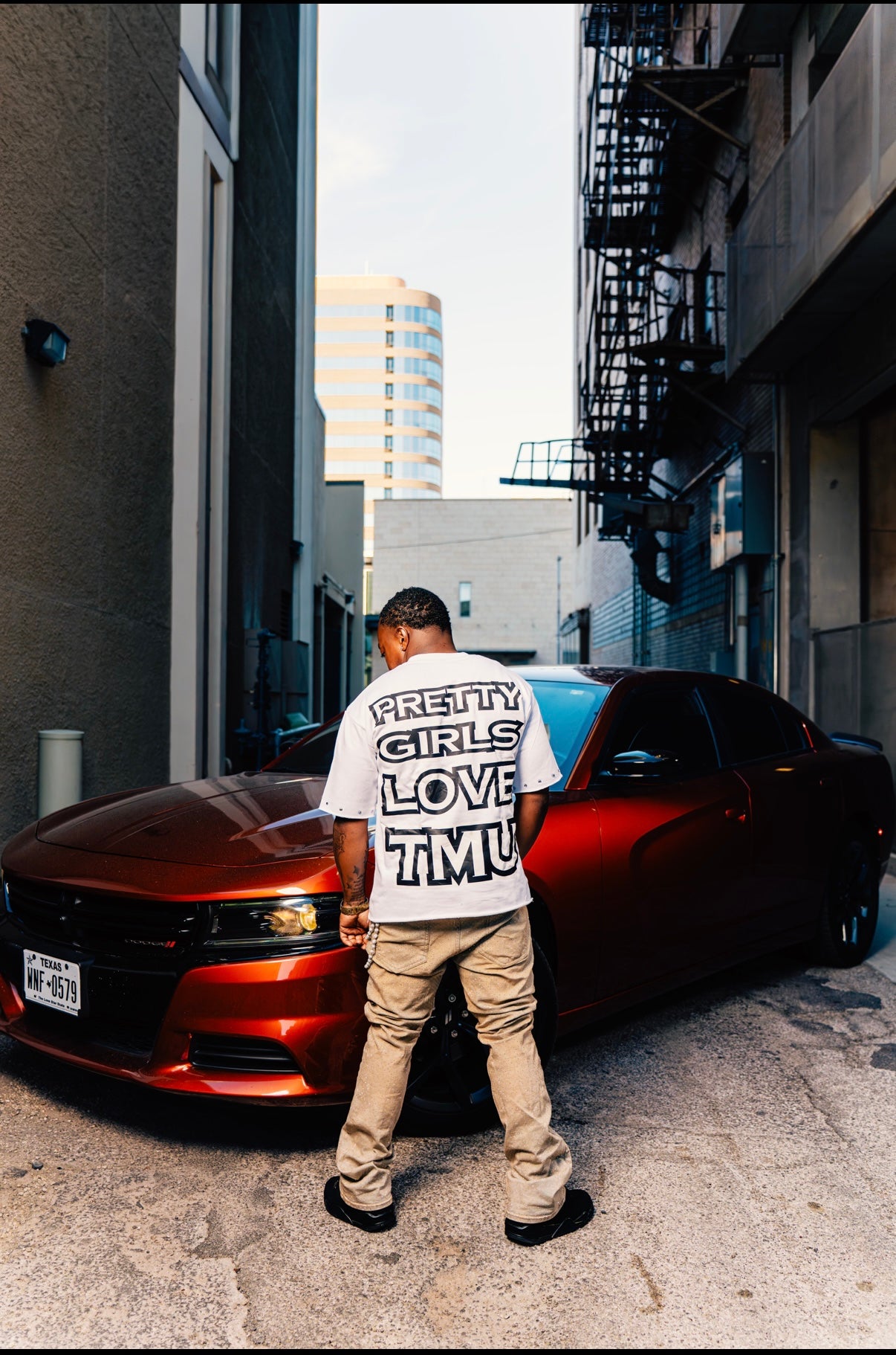 Men's Cropped TMU Tee